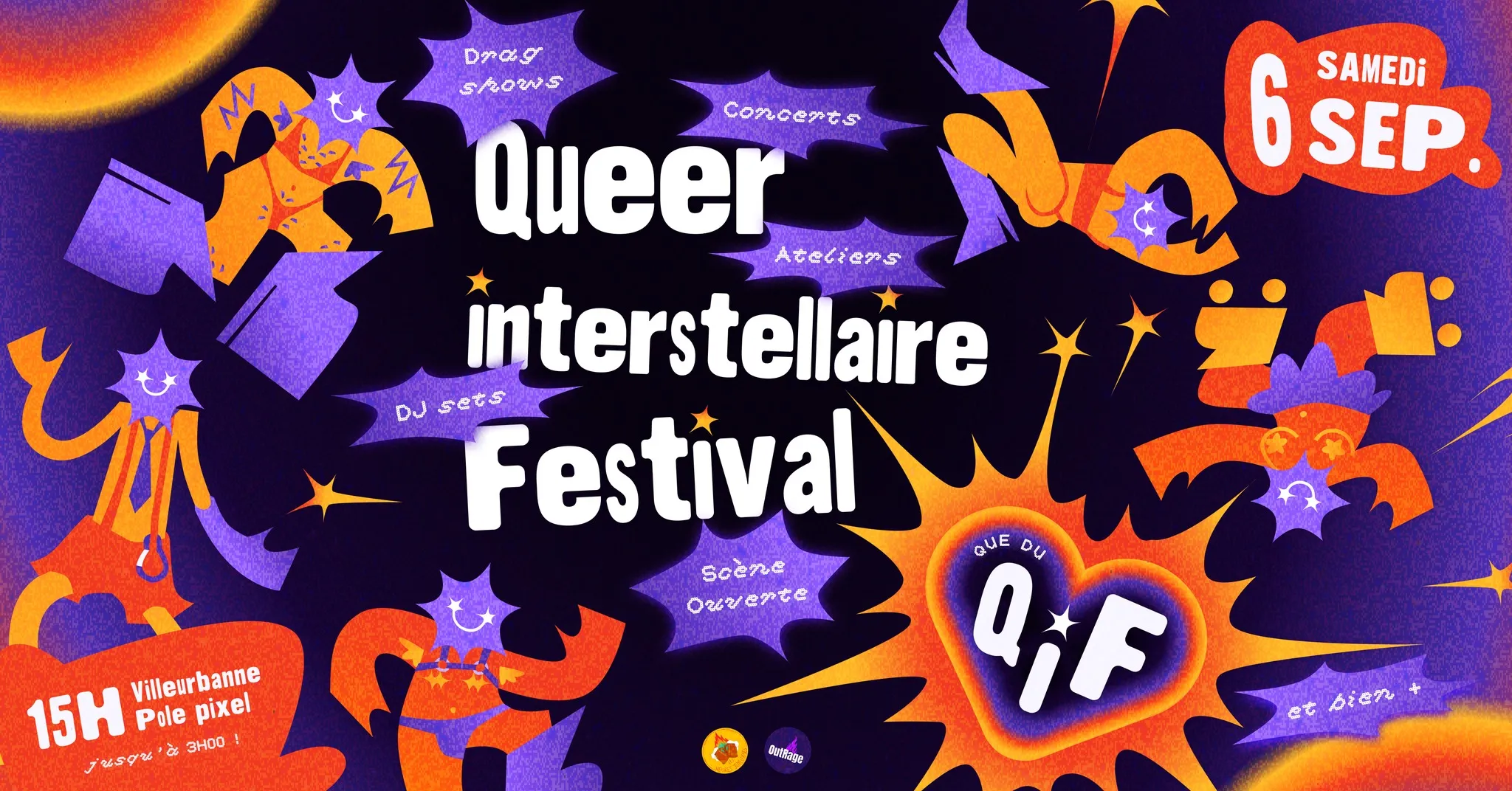⭐️ [Open Air] QIF - Queer Interstellaire Festival ⭐️