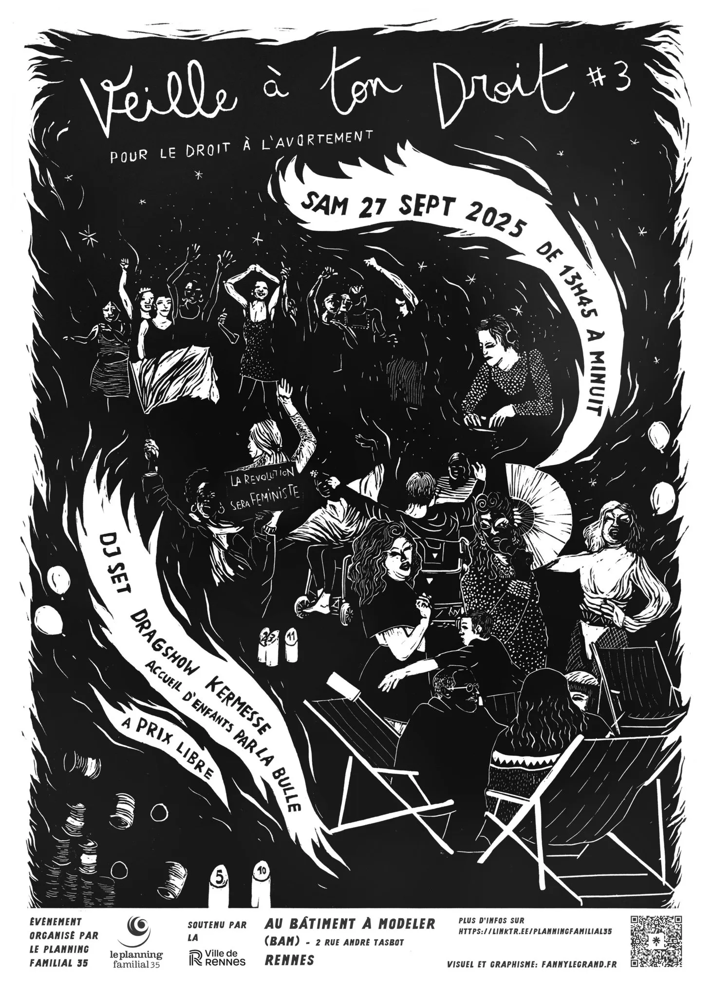 🔥✨ Veille à ton Droit #3 : Kermesse, Drag-Show et DJ set 