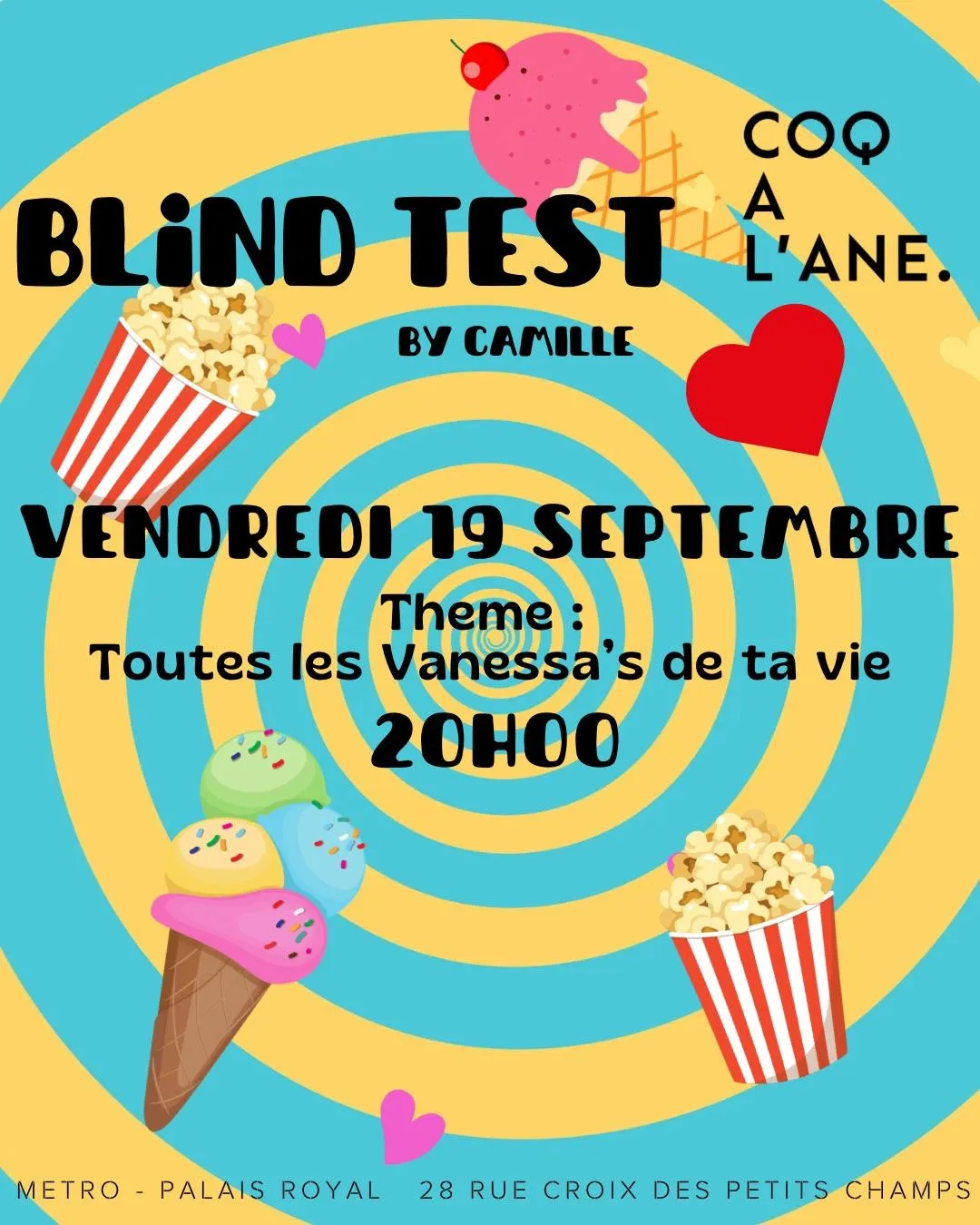 Blind Test - Toutes les Vanessa de ta vie !
