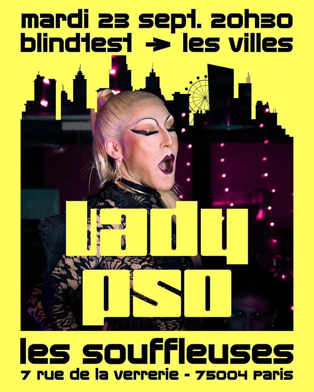 Blindtest "Les villes" hosté par Lady Pso
