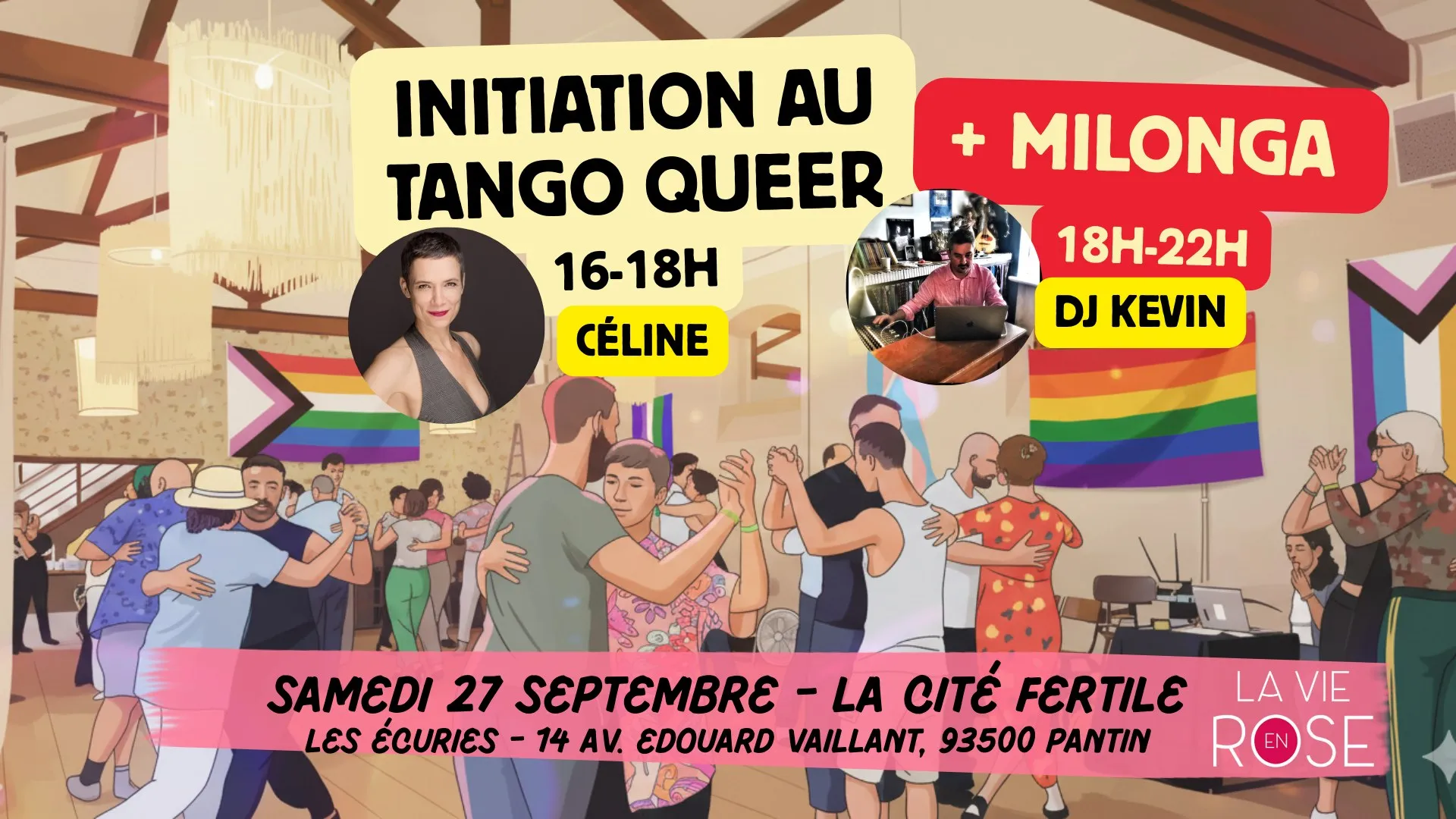 INITIATION AU TANGO ARGENTIN QUEER + MILONGA QUEER