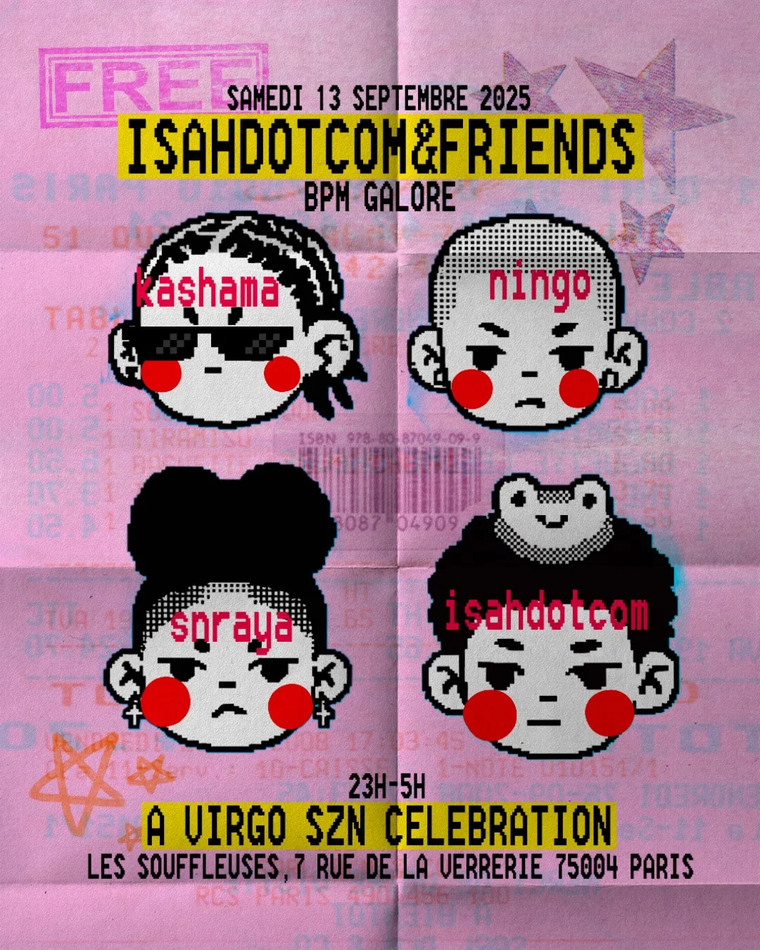 ISAHDOTCOM & FRIENDS: BPM GALORE!