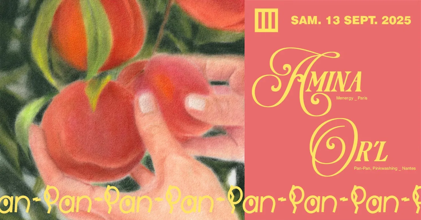 PAN-PAN : Amina + OR'L au Lieu Unique