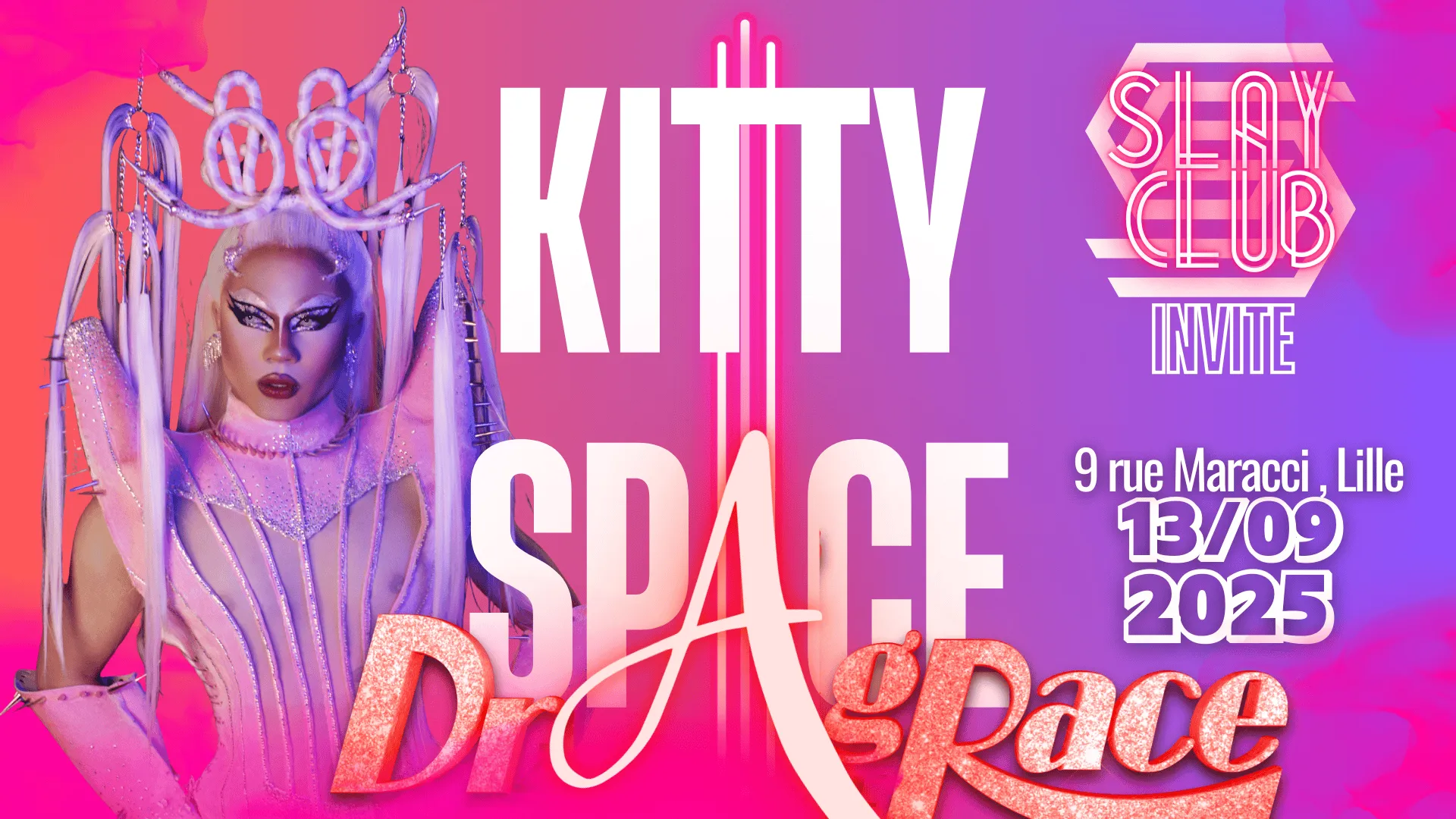 Slay Club invite Kitty Space