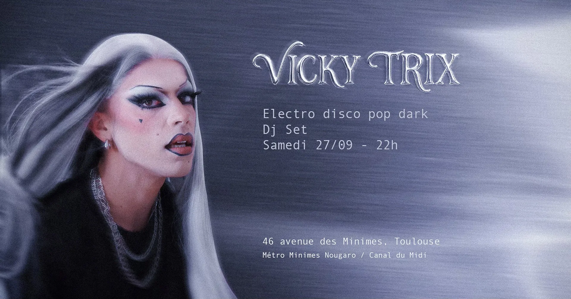 Vicky Trix X CAFÉ Ginette // Electro Disco Pop Dark 