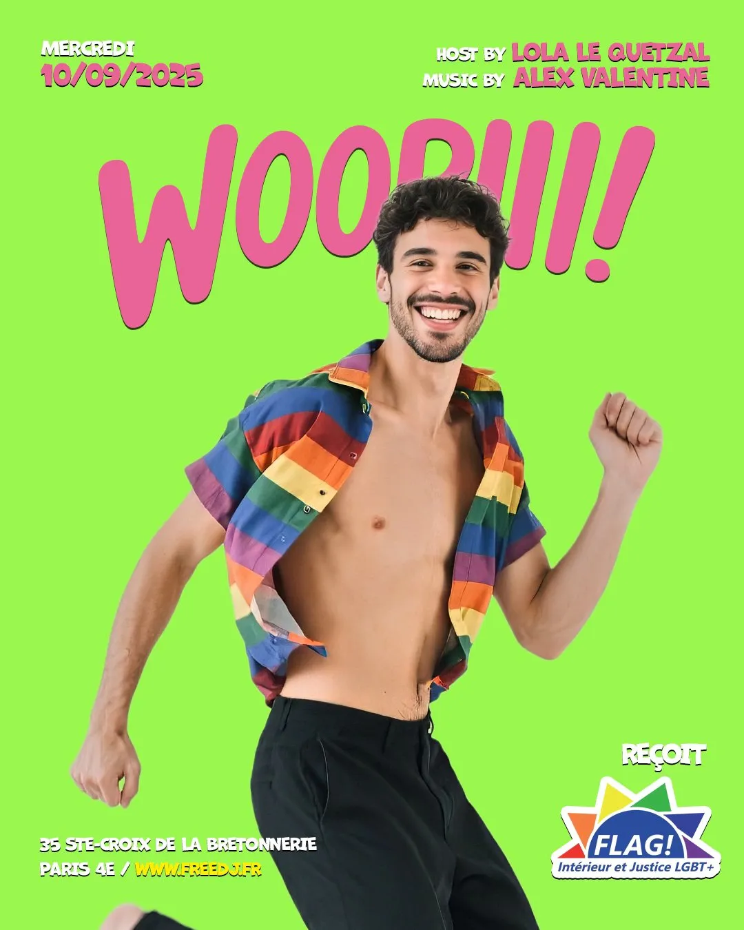 Woopiii reçoit FLAG!