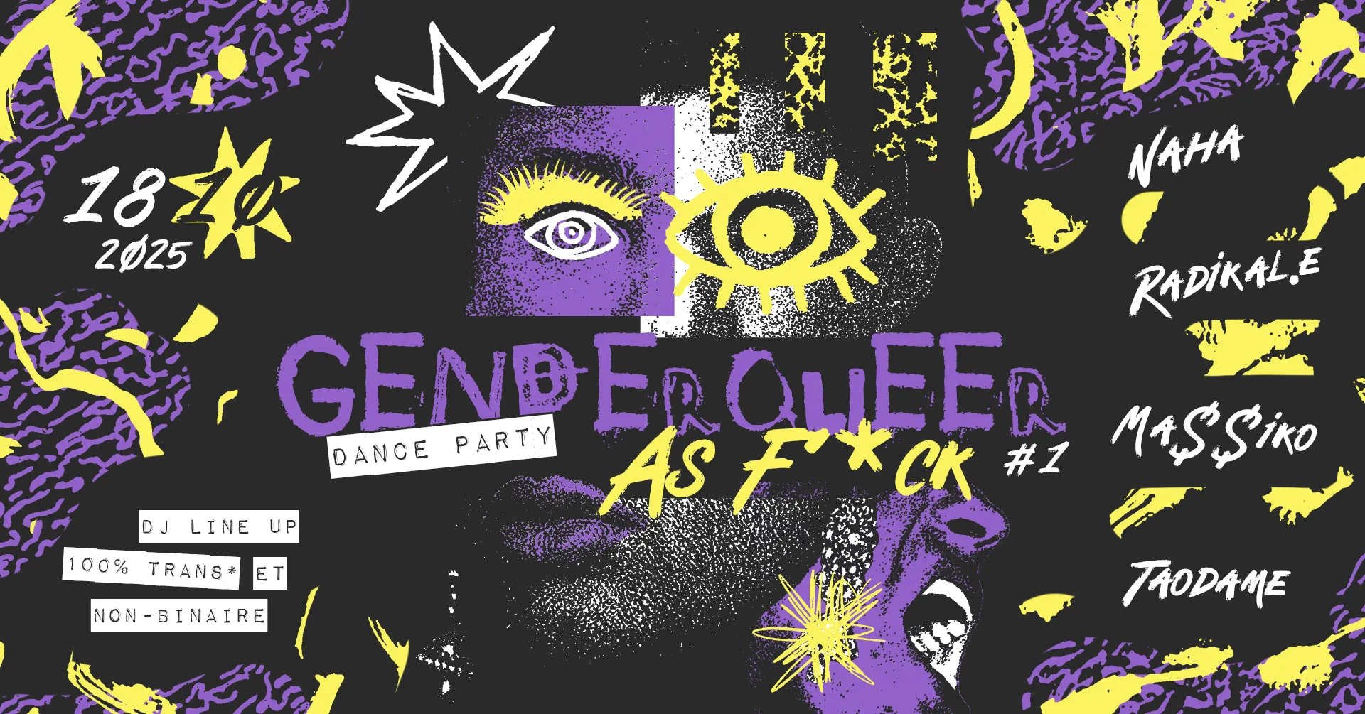 ▼ GenderQueer As F*ck #1 🏳️‍⚧️ Radikal.e X Ma$$iko X Tao Dame X Naha  ▼