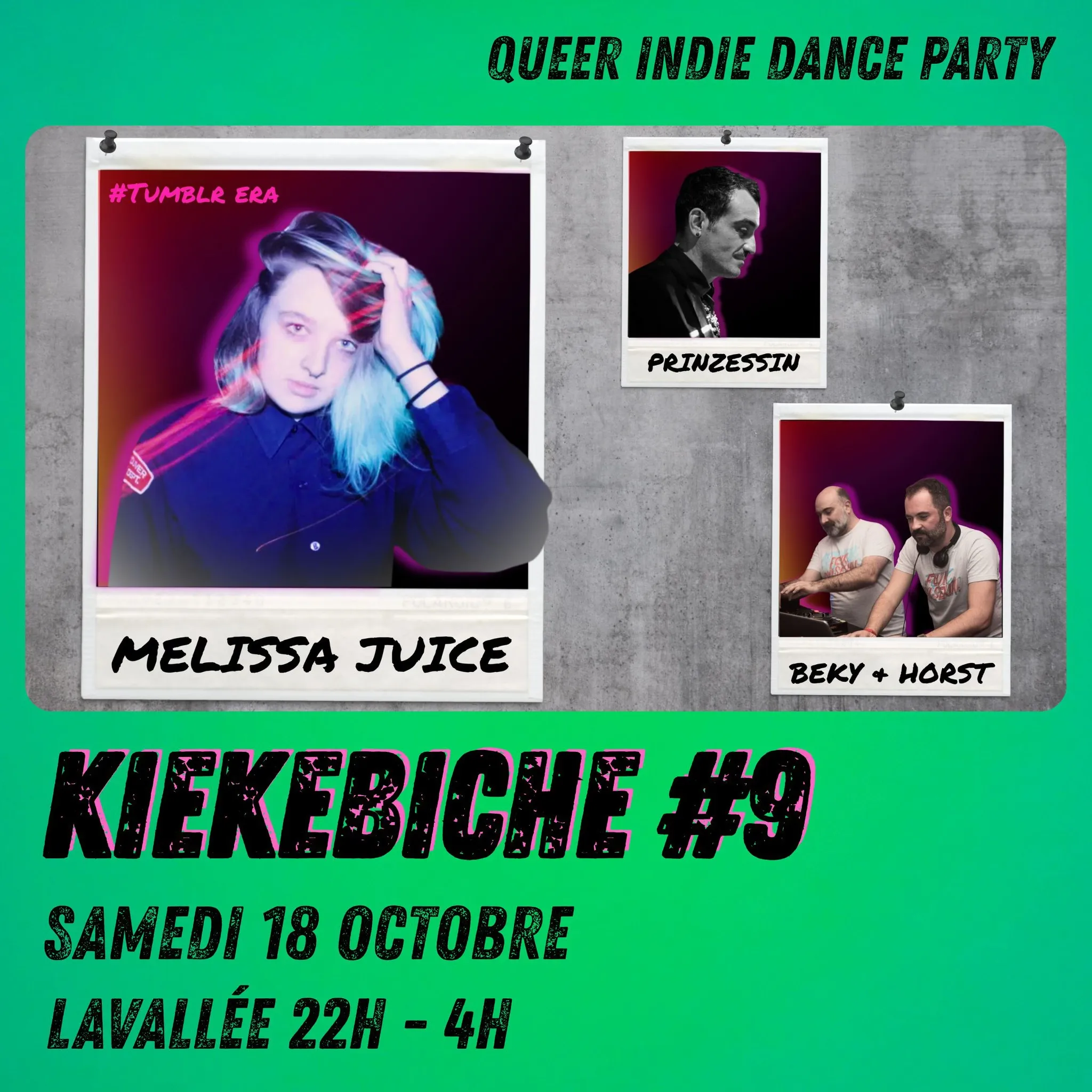 ⚡️⚡️⚡️ KIEKEBICHE #9 ⚡️⚡️⚡️ [Queer Indie Dance Party]