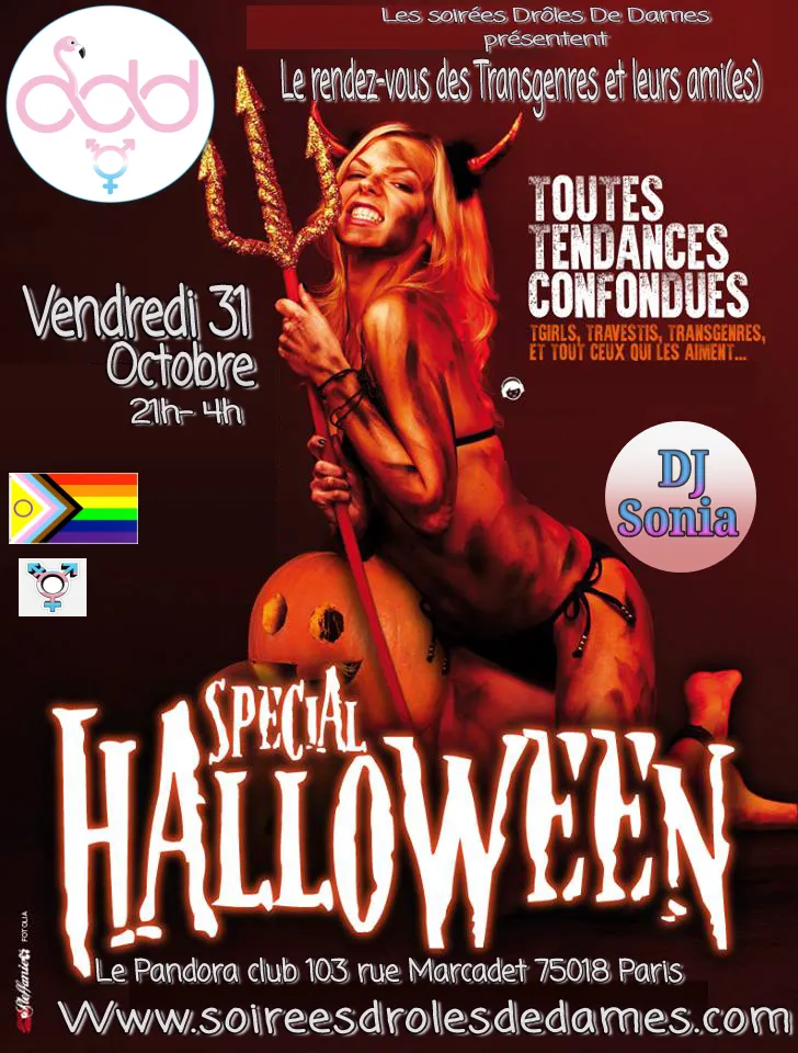 "Queer Night of Frights" de la soirée DDD