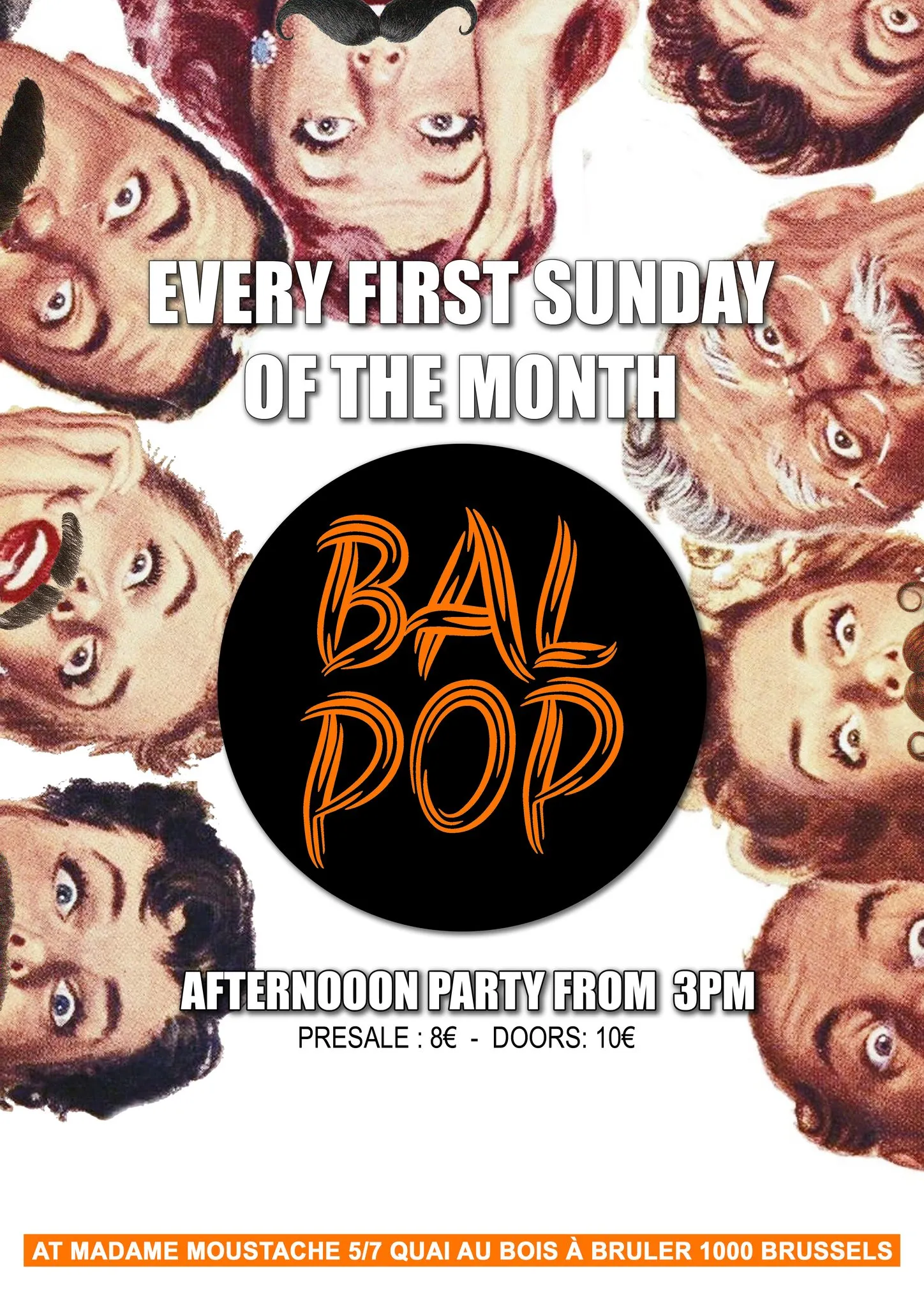 BAL POP chez Madame Moustache 
