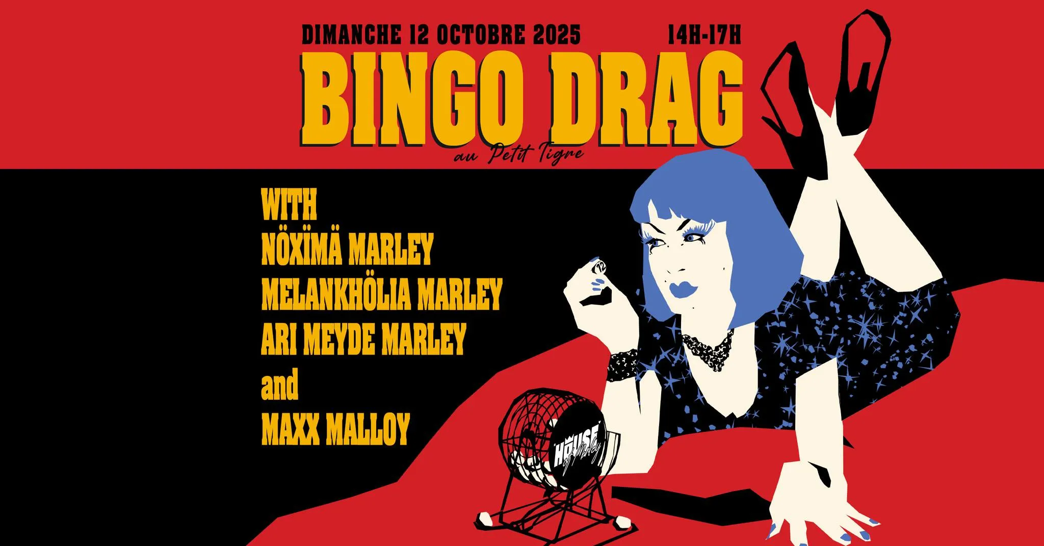 BINGO DRAG ROYAL - Le Petit Tigre