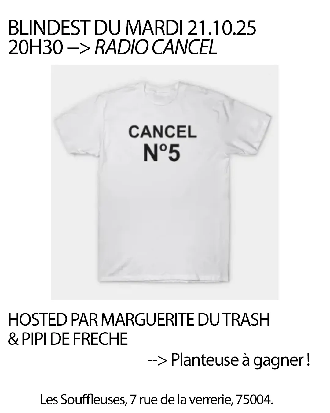 Blindtest "Cancel Culture!"