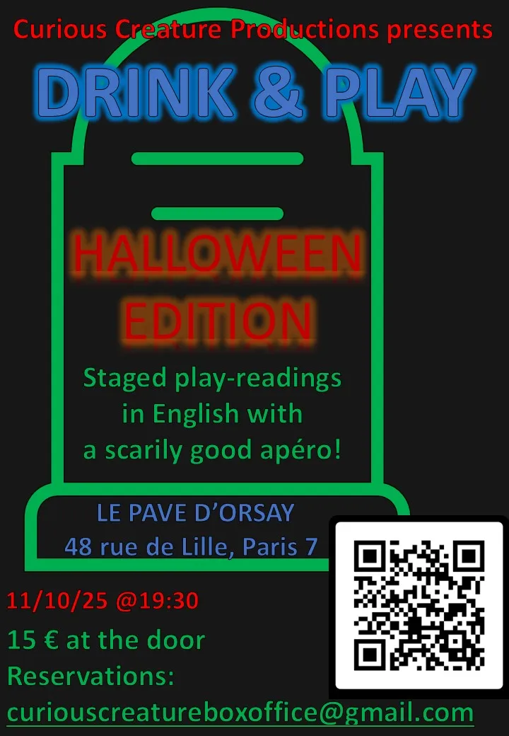 DRINK & PLAY : HALLOWEEN EDITION !