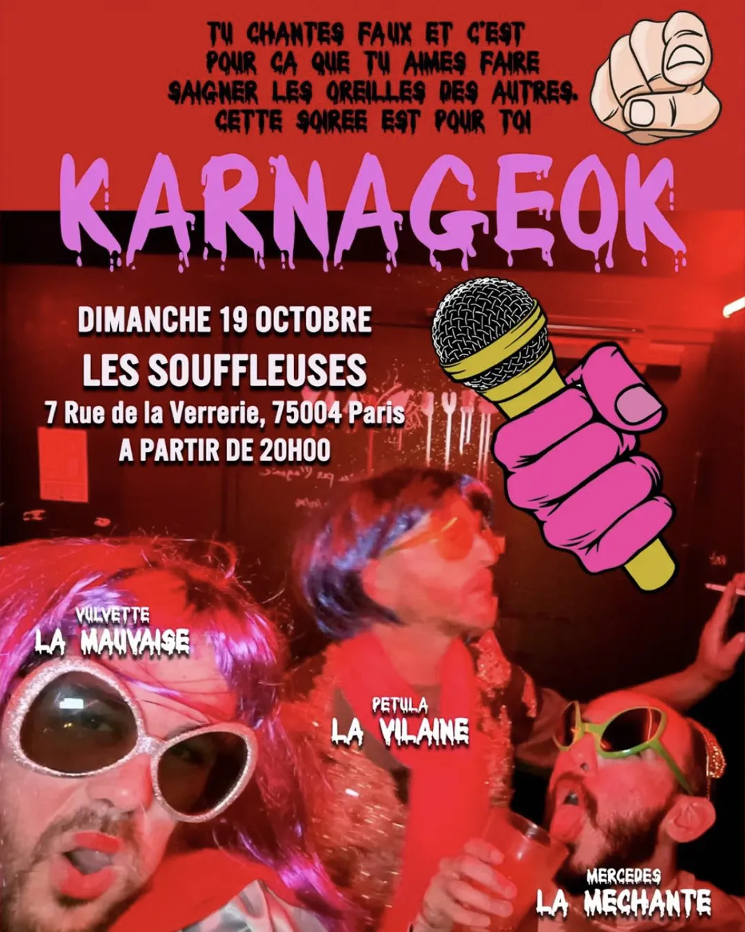 Karnage’ok ! Karnage’ok ! Venez chanter foooo !!!