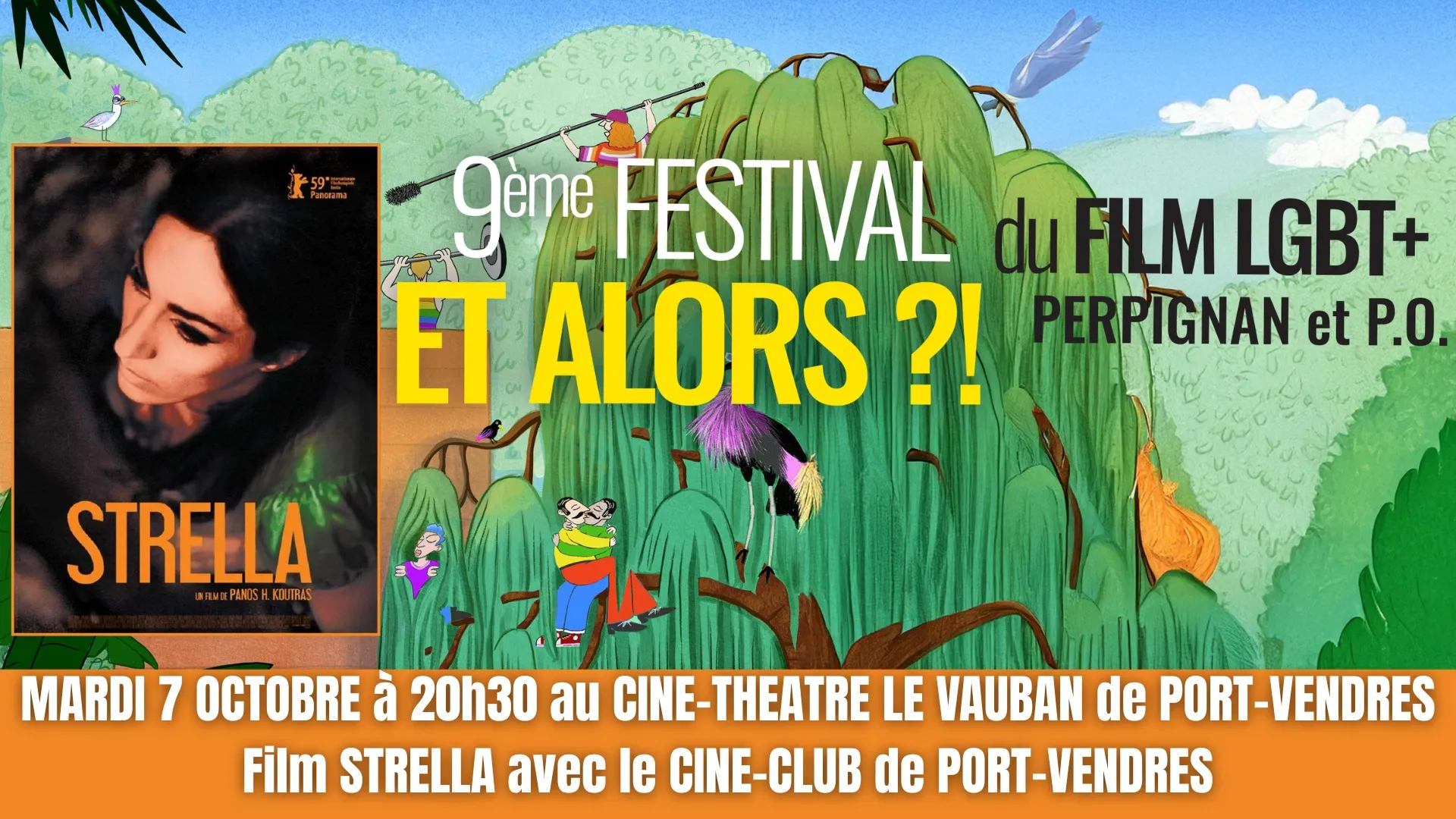 MARDI 7 OCTOBRE à 20h30 STRELLA de Panos H. Koutras au Ciné-théâtre Le VAUBAN à PORT-VENDRES