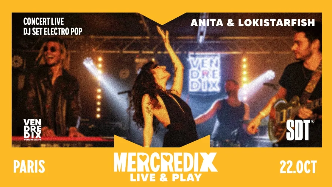 Mercredix Live & Play | 22 Oct | 18h30