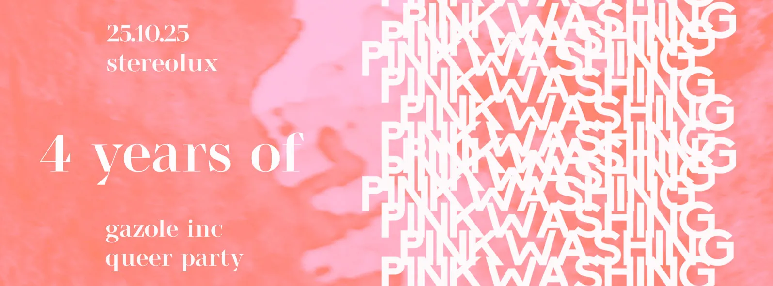 PINKWASHING Birthday Party