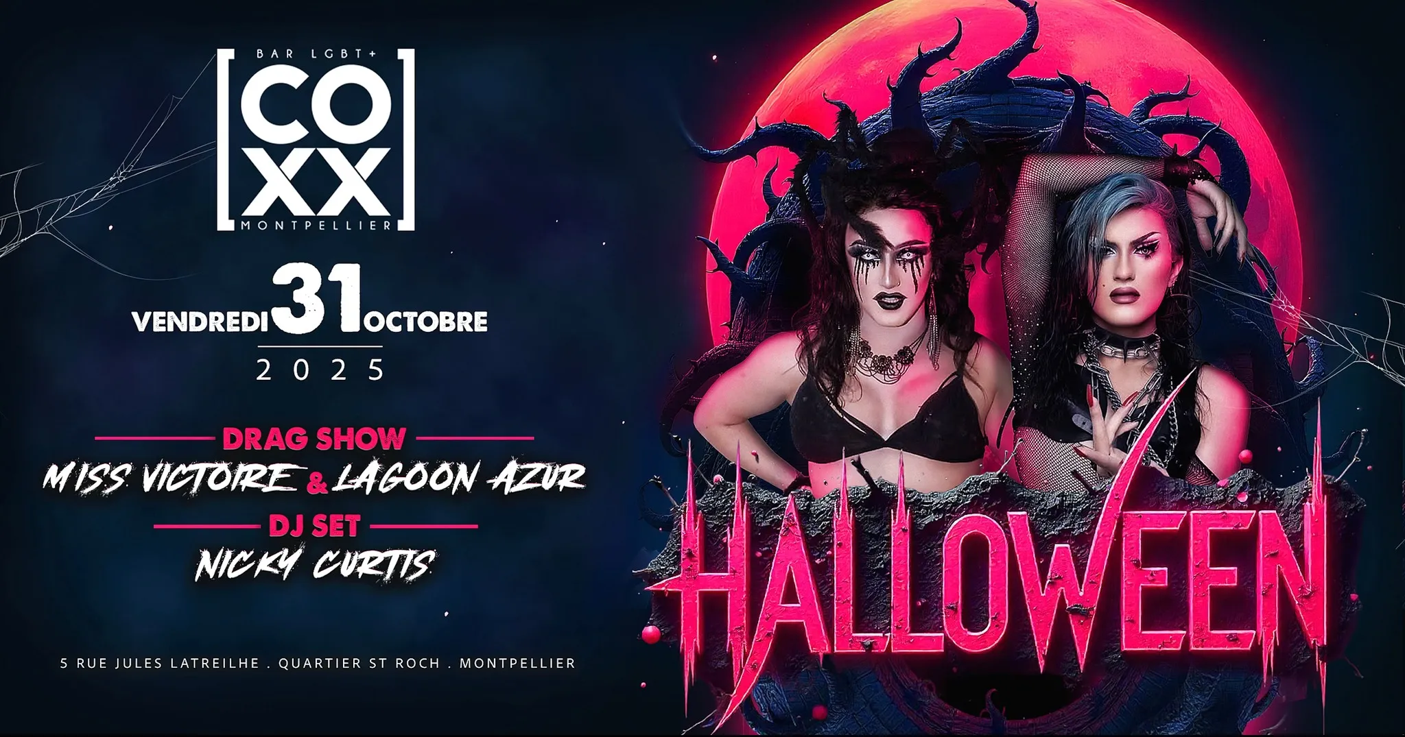Vendredi 31 octobre HALLOWEEN / Miss Victoire & Lagoon Azur