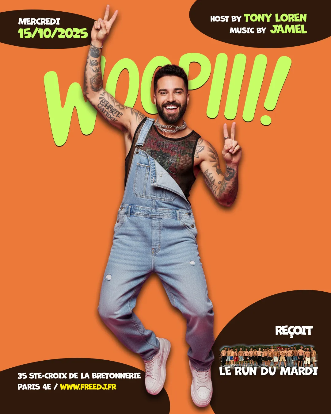Woopiii reçoit Le run du mardi