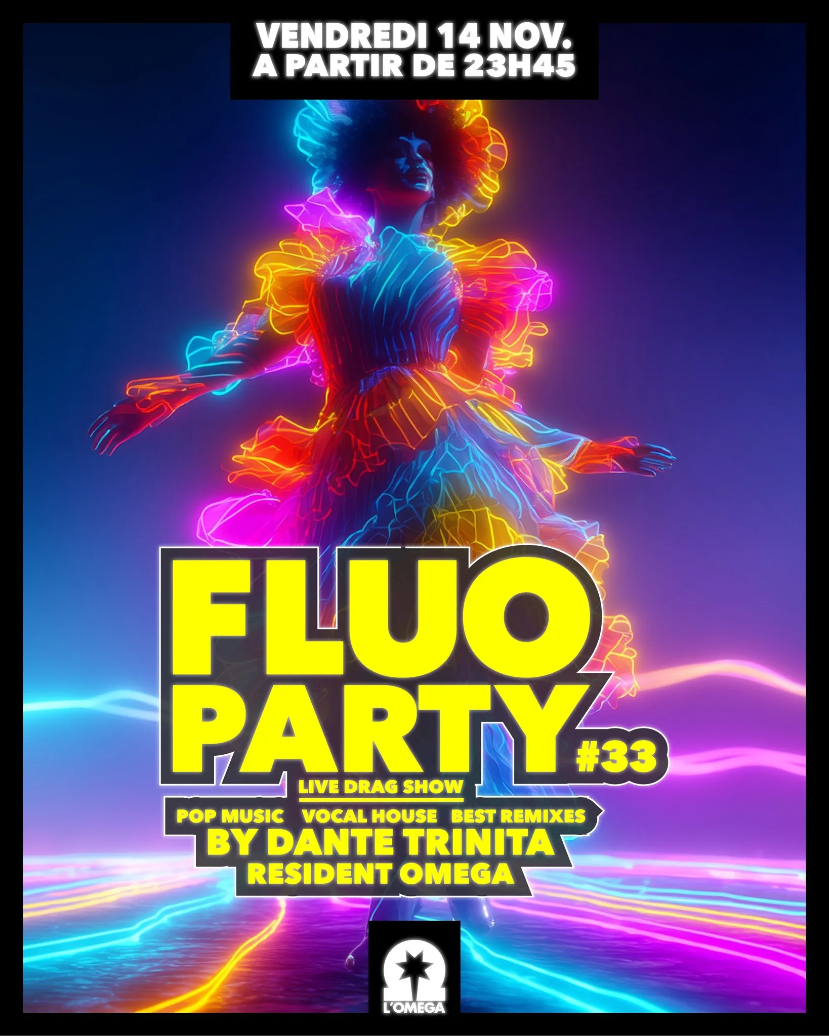 🩵💜🩷FLUO PARTY🩷💜🩵 🔥Dress FLUO= 1 verre offert🔥