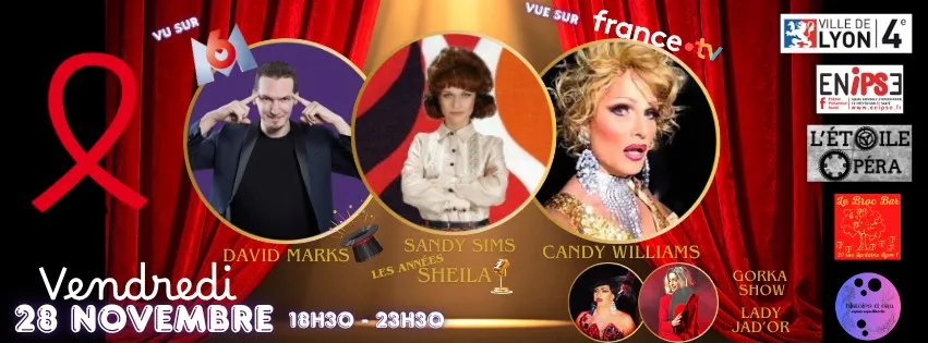 🎗️ SOIRÉE CARITATIVE AU PROFIT DE SIDACTION 🎗️