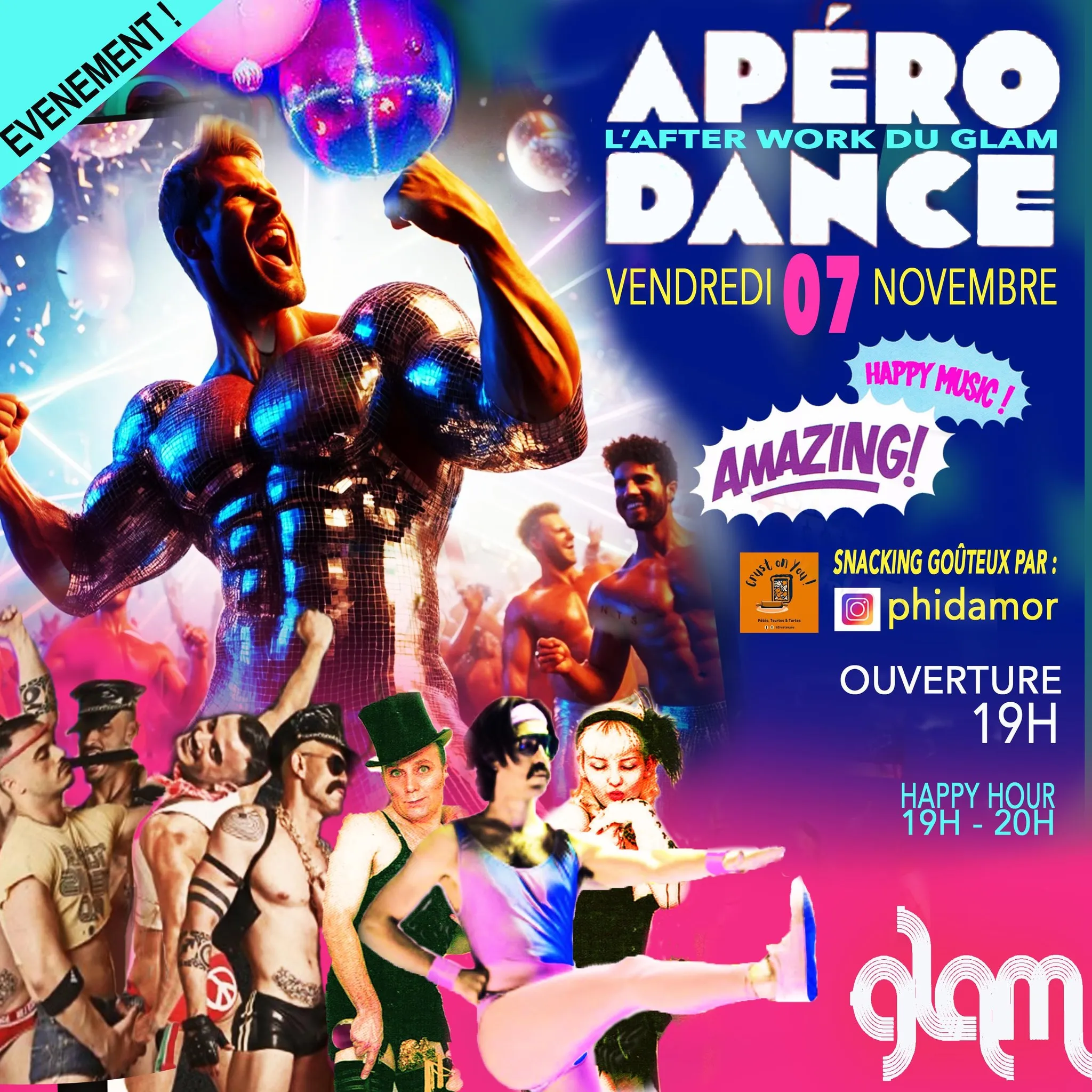 APERO DANCE "L'AFTER WORK FESTIF @ GLAM