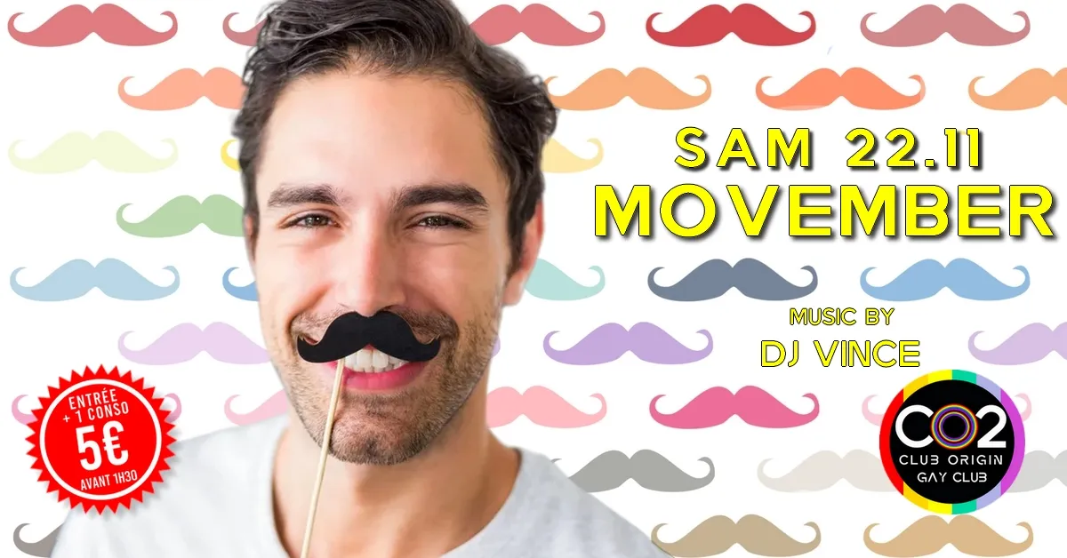CO2 MOVEMBER w/dj Vince
