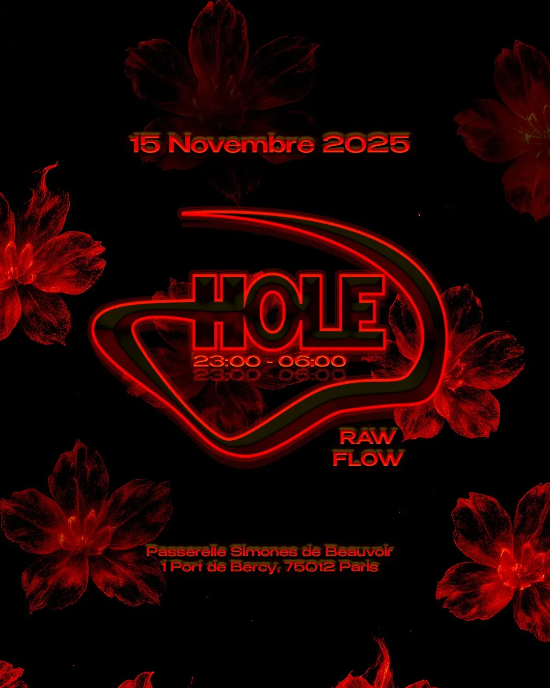 HOLE RAW FLOW