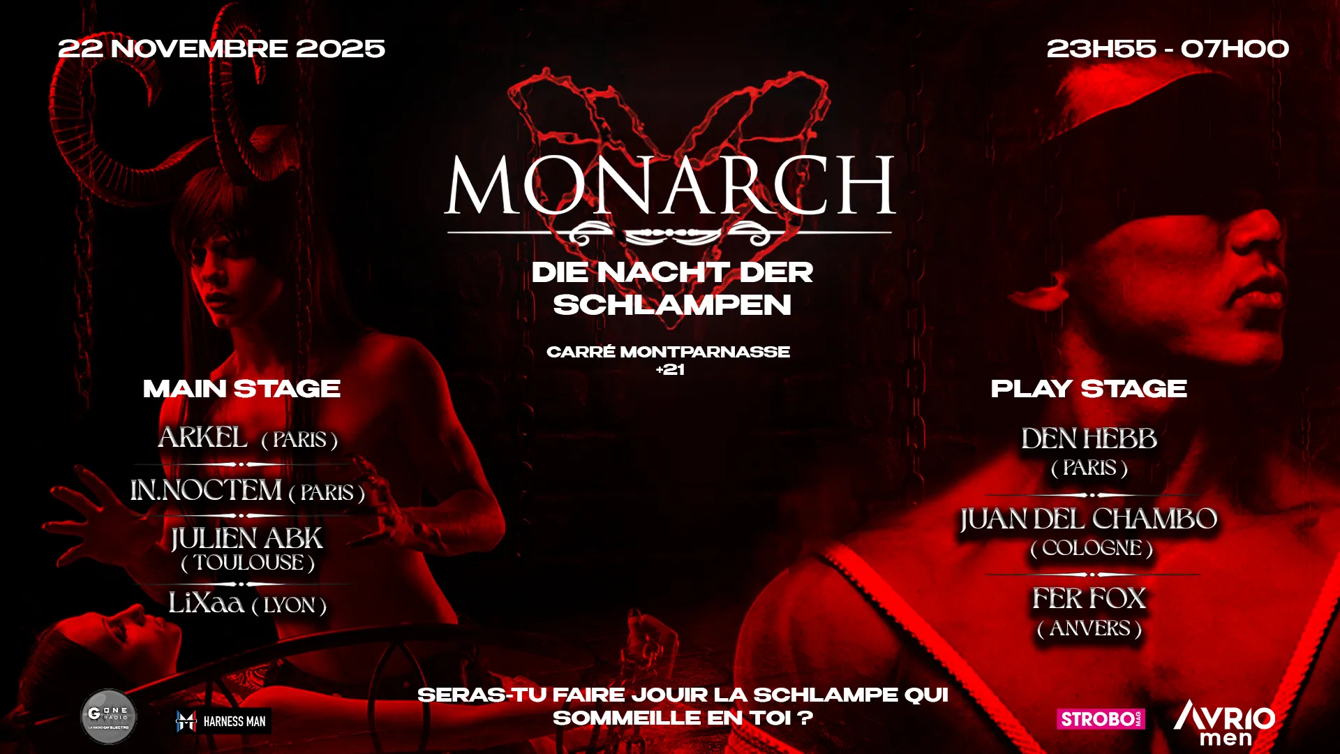 Monarch die Nacht der Schlampen