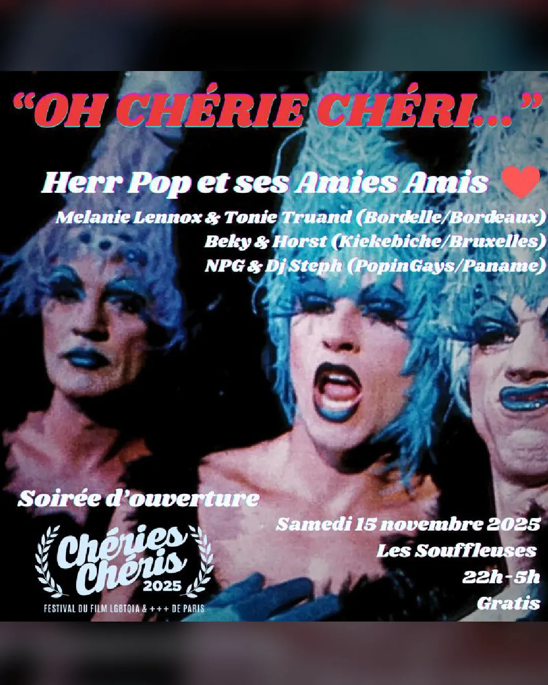 Ouverture du Festival Cheries-Cheris