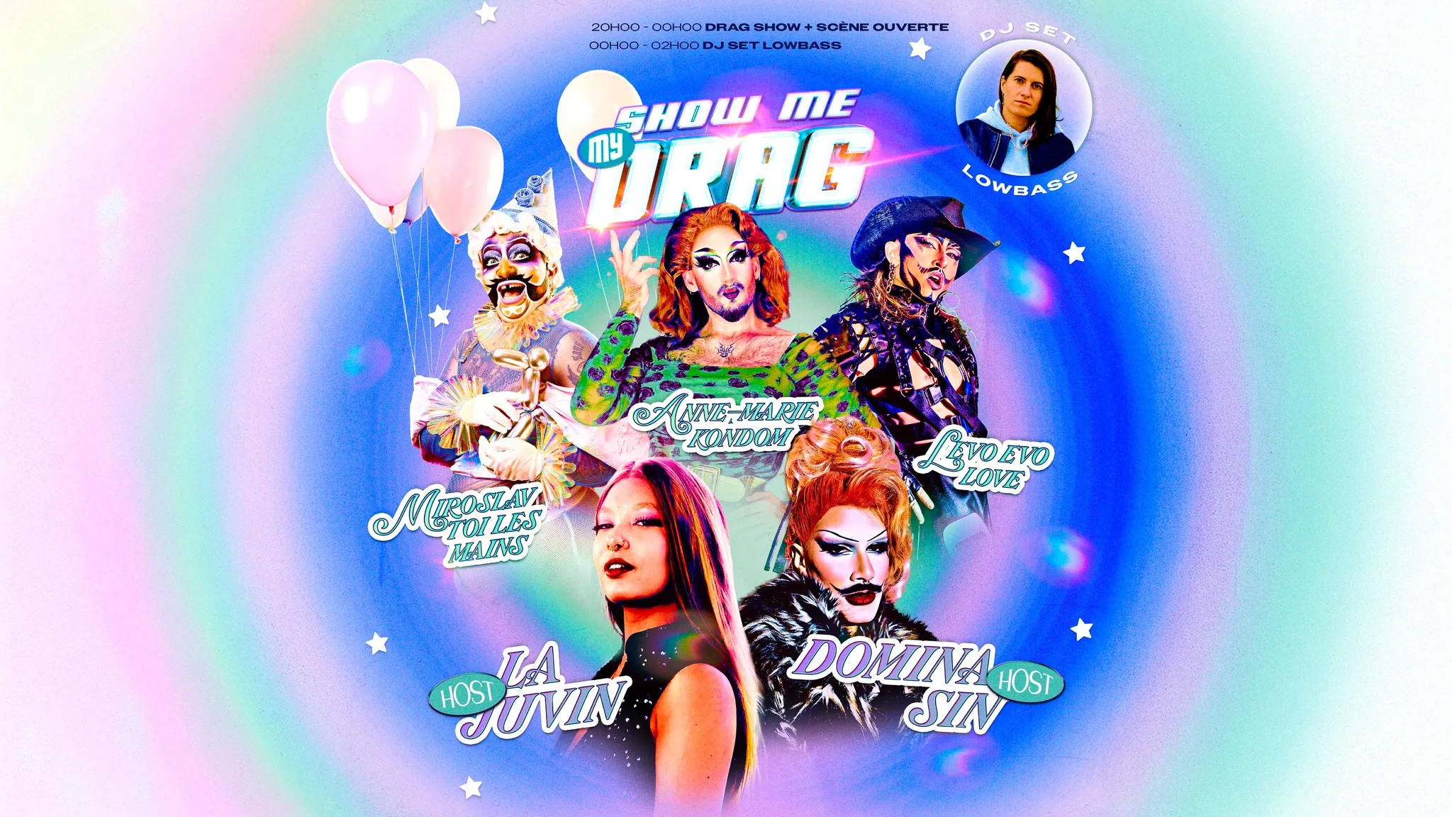 SHOW ME MY DRAG // DRAGSHOWS + LOWBASS Dj set! 
