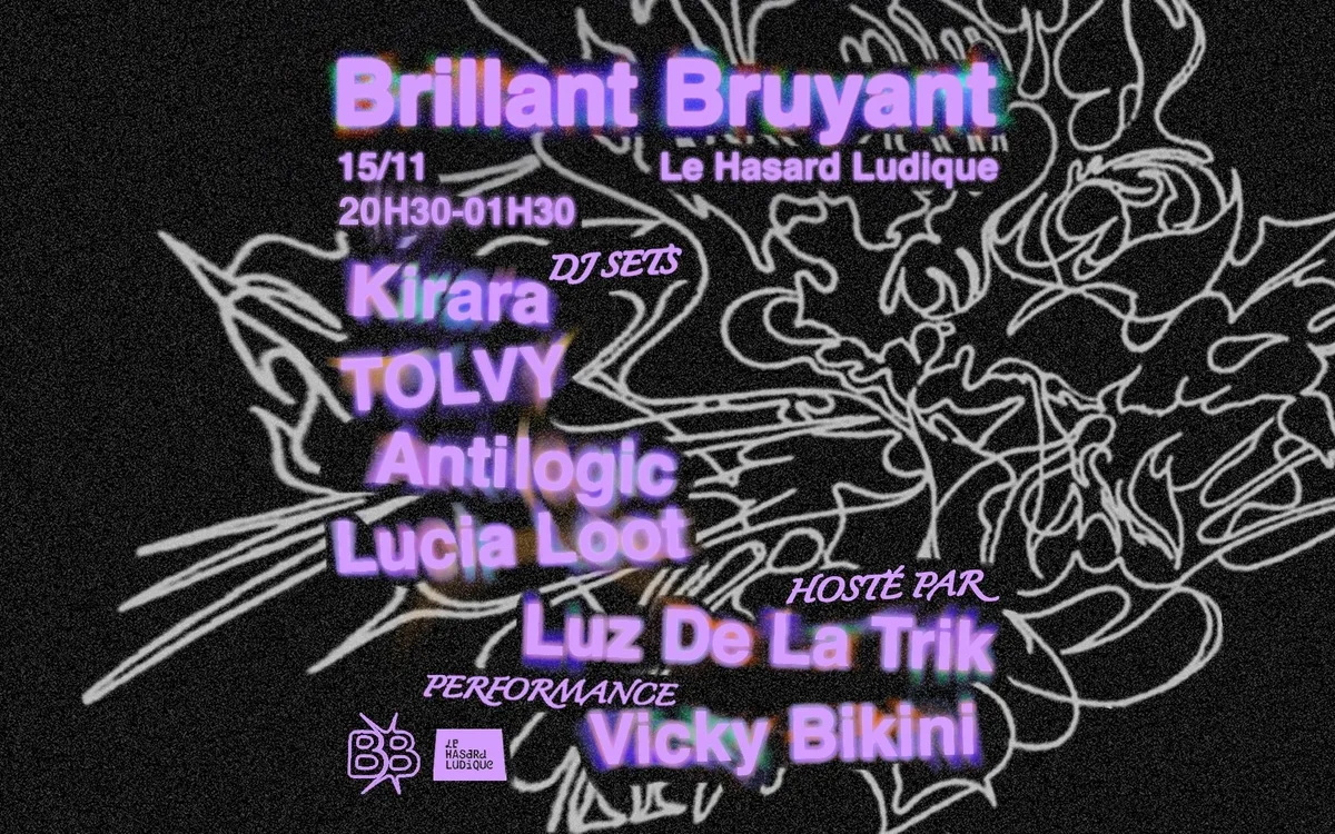 Soirée Brillant Bruyant queer & bass music