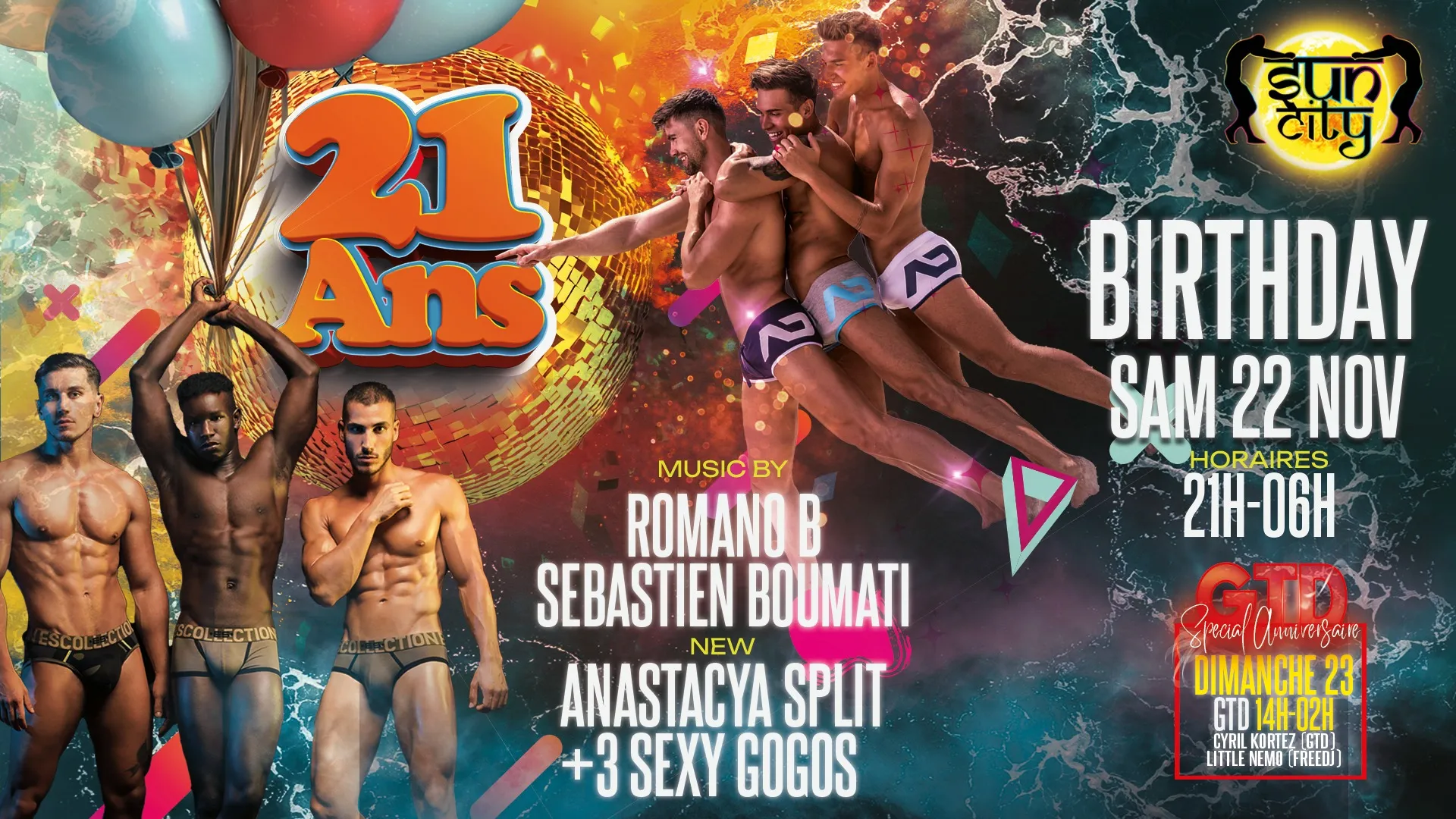 Sun City 21 ans Mega Pool Parties