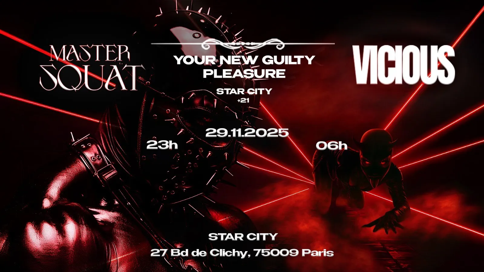 VICIOUS x MASTER SQUAT