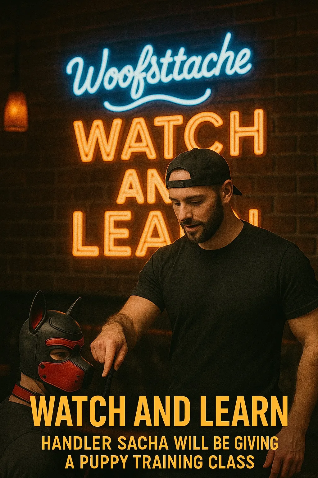 Woof’sttache WATCH and LEARN