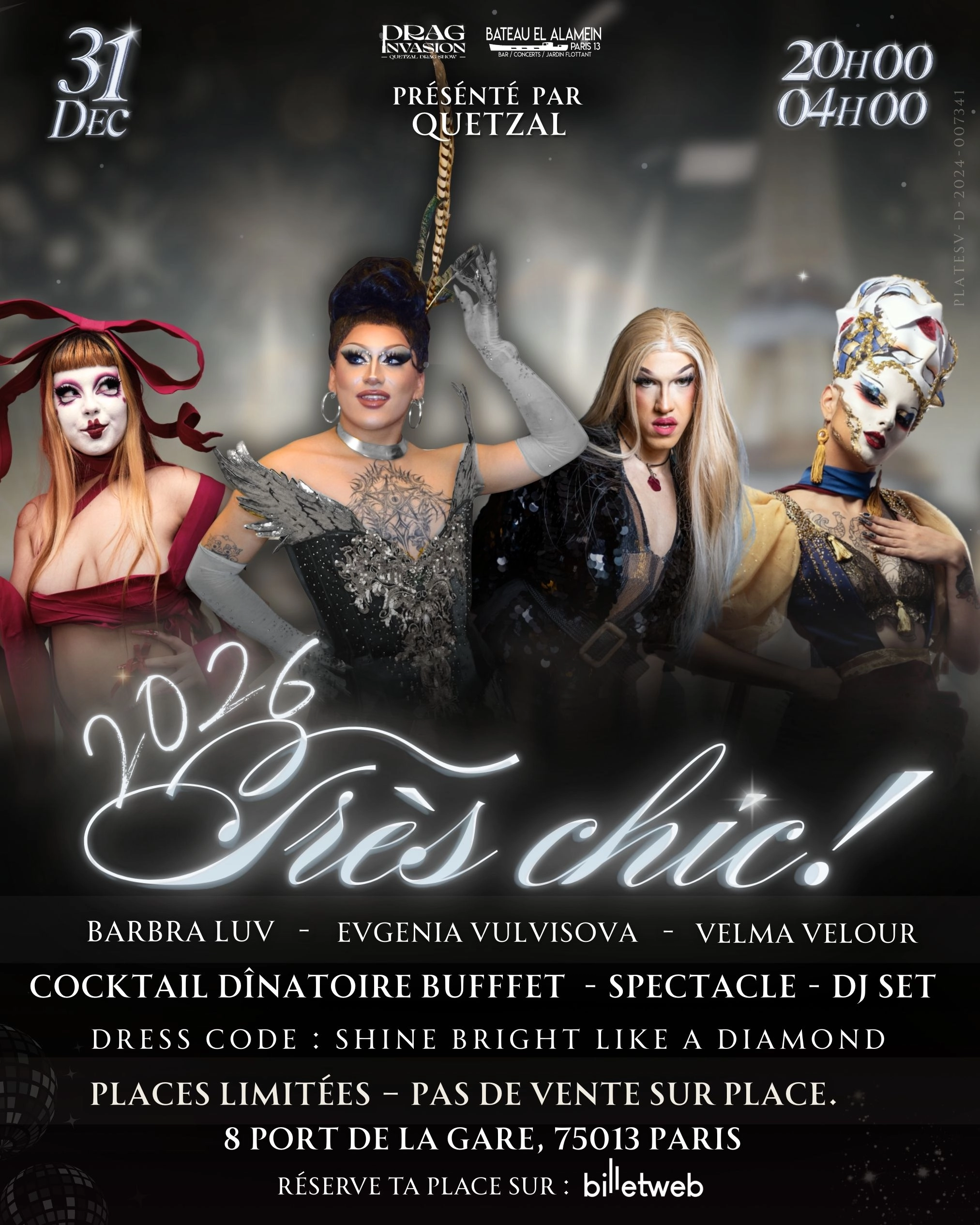 ✨🎉 – BOAT PARTY Soirée de Nouvel An Spectaculaire 2026 Très Chic ✨🎉