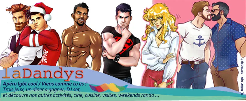 Ap&eacute;ro Dandys de Noel ! / blind test + humoristes + nombreux lots a gagner  ! /  buffet offert 