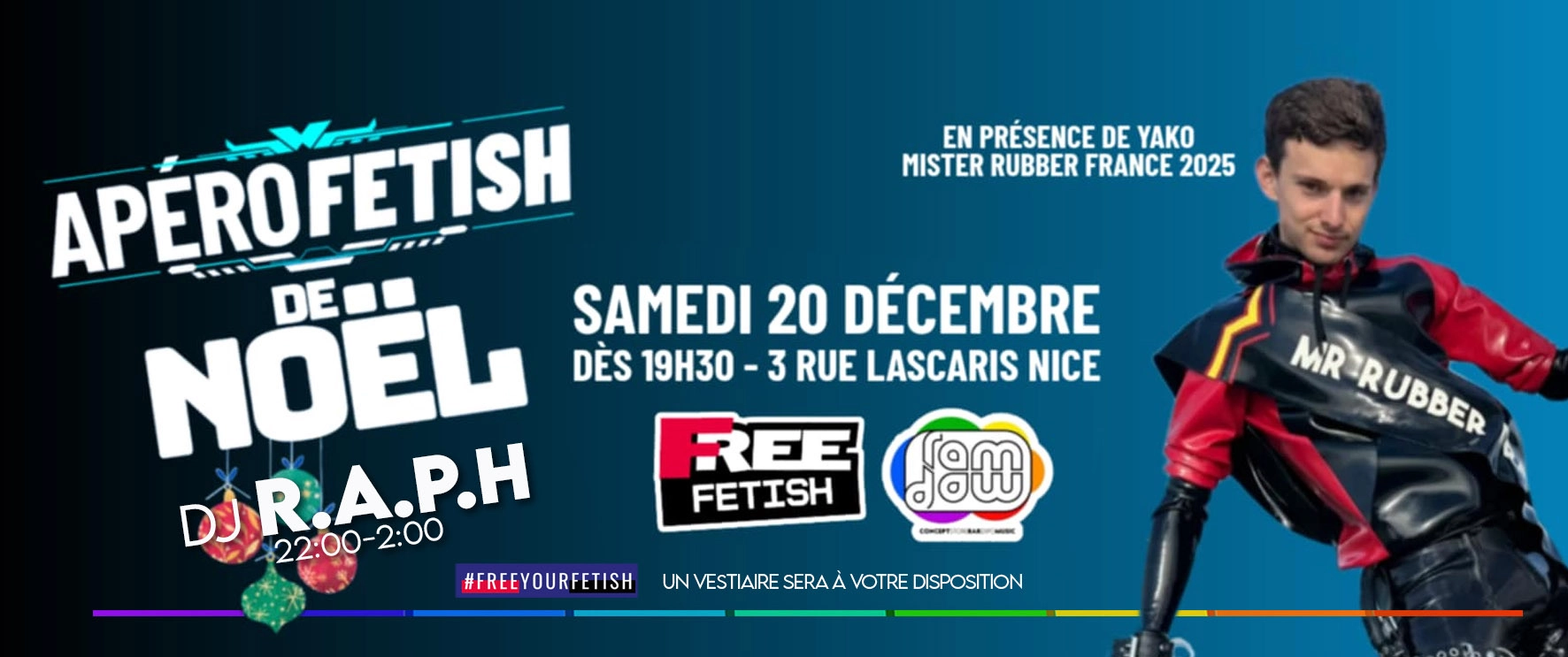 Ap&eacute;ro / soir&eacute;e fetish n&deg;3 du collectif Free Fetish au RAMDAM (NICE)