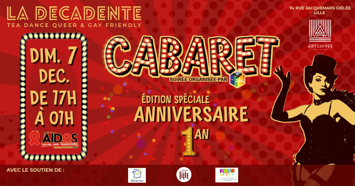 CABARET BIRTHDAY SHOW – LA DÉCADENTE #7