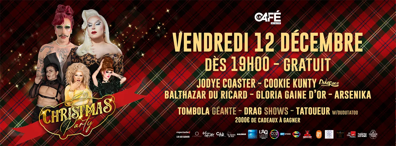 Christmas Party - Drag show avec Cookie Kunty