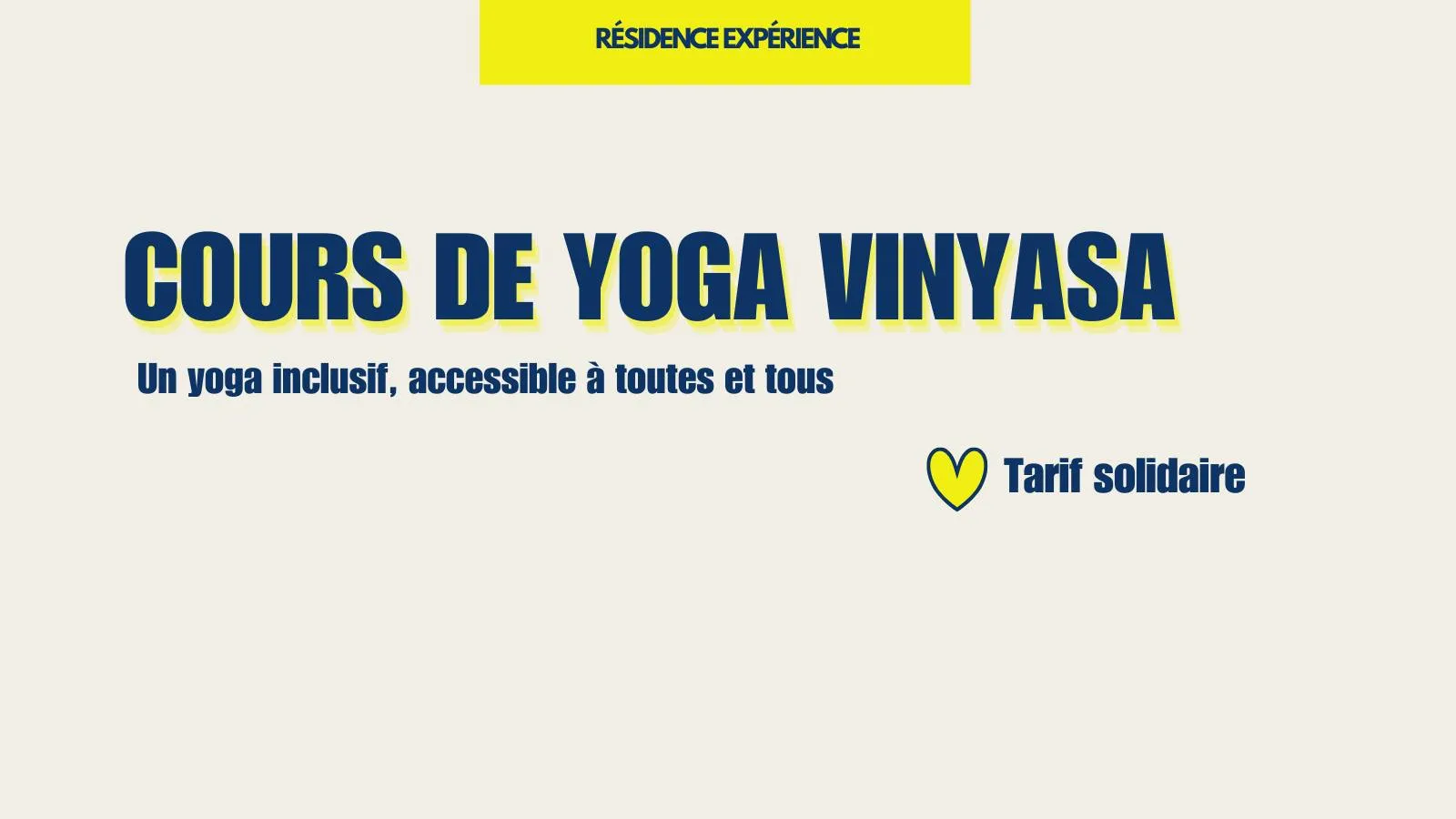 Cours de yoga vinyasa