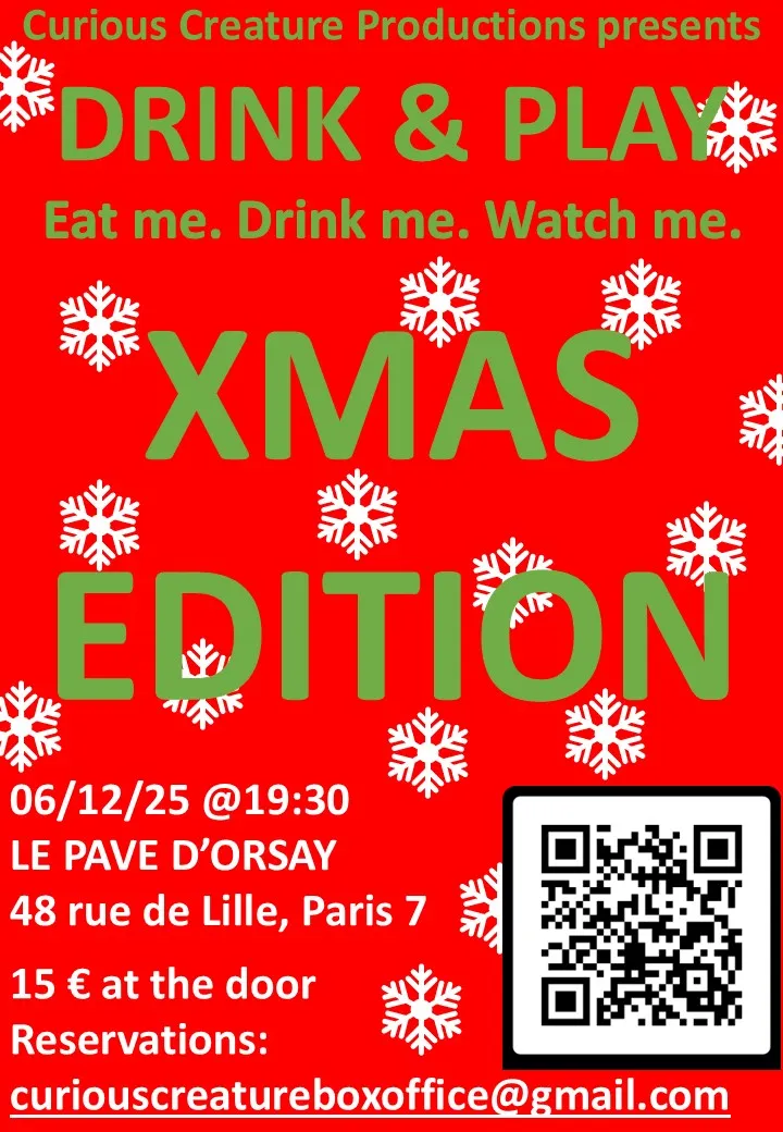 DRINK & PLAY : XMAS EDITION !