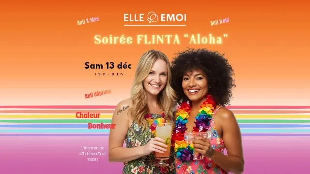 Elle Émoi - Soirée flinta 'Aloha'