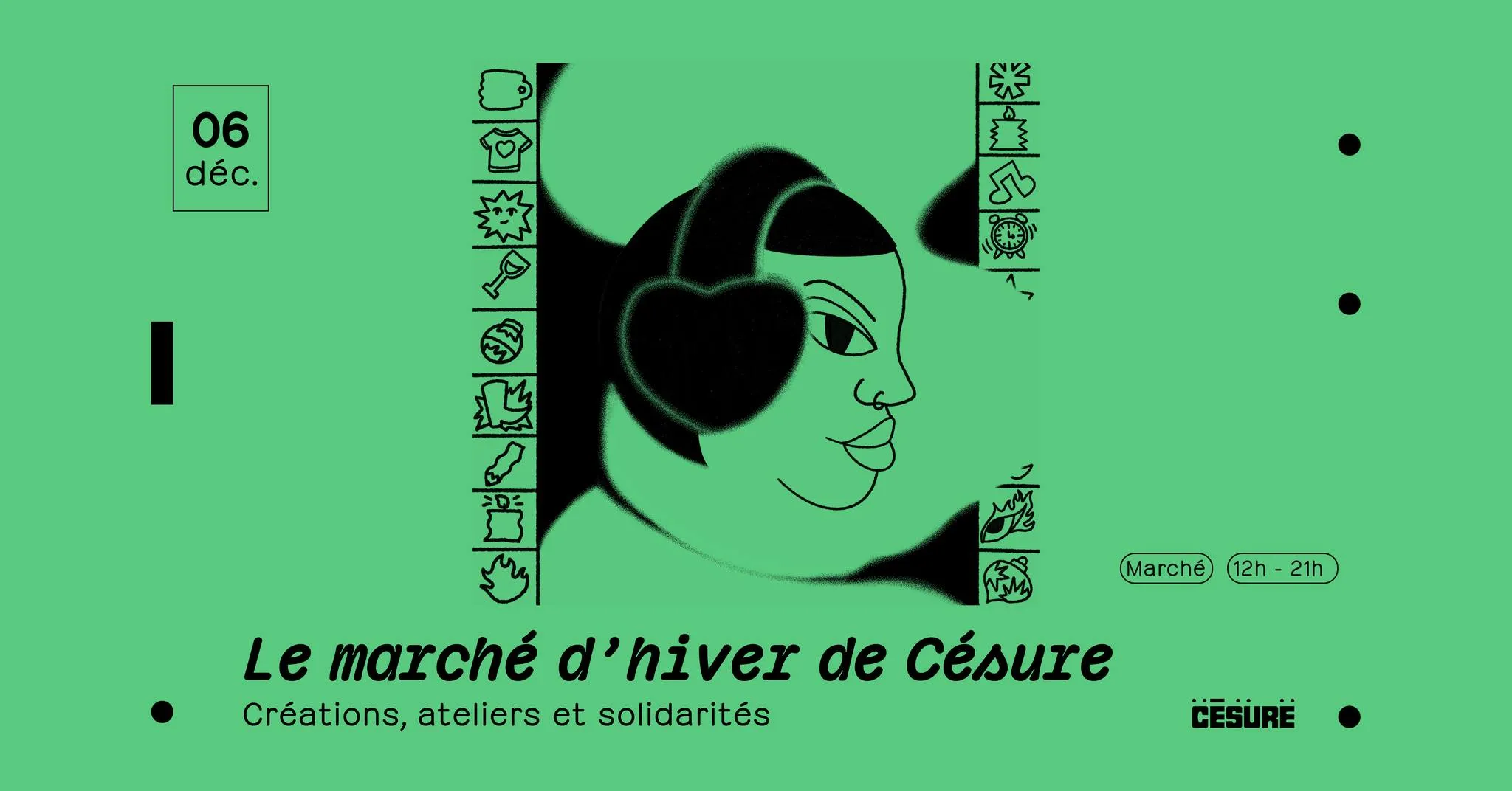 Fête | Le marché d'hiver de Césure 2025