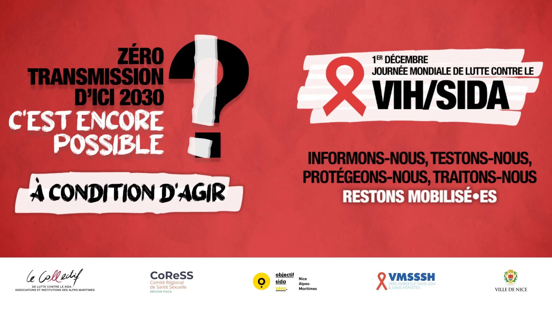 Journ&eacute;e mondiale de lutte contre le SIDA