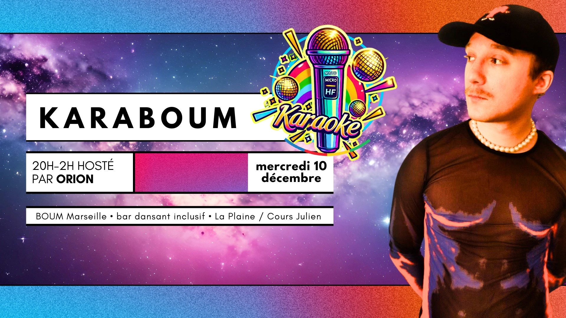 KARABOUM ! 🎤🌈  KARAOKÉ DU BOUM !