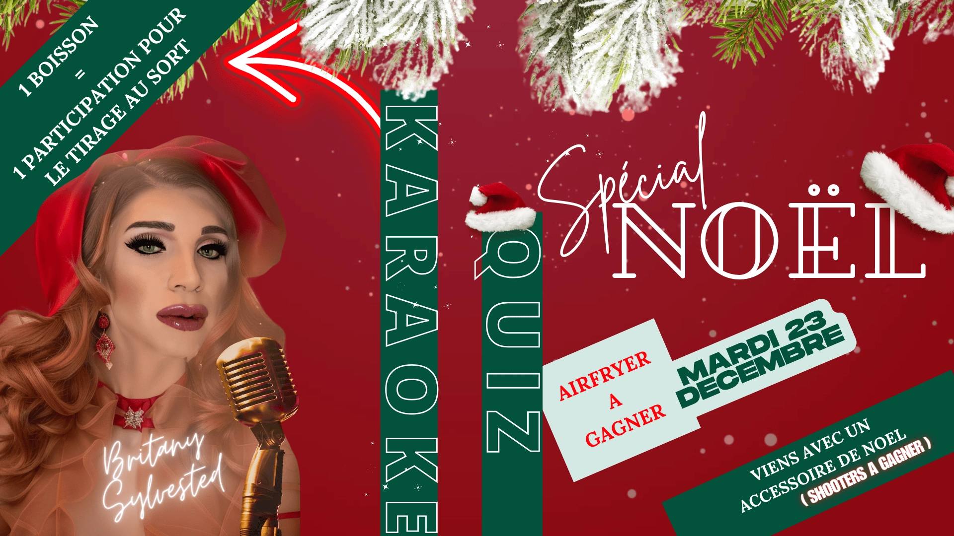 Karaoké Drag Spécial Noël