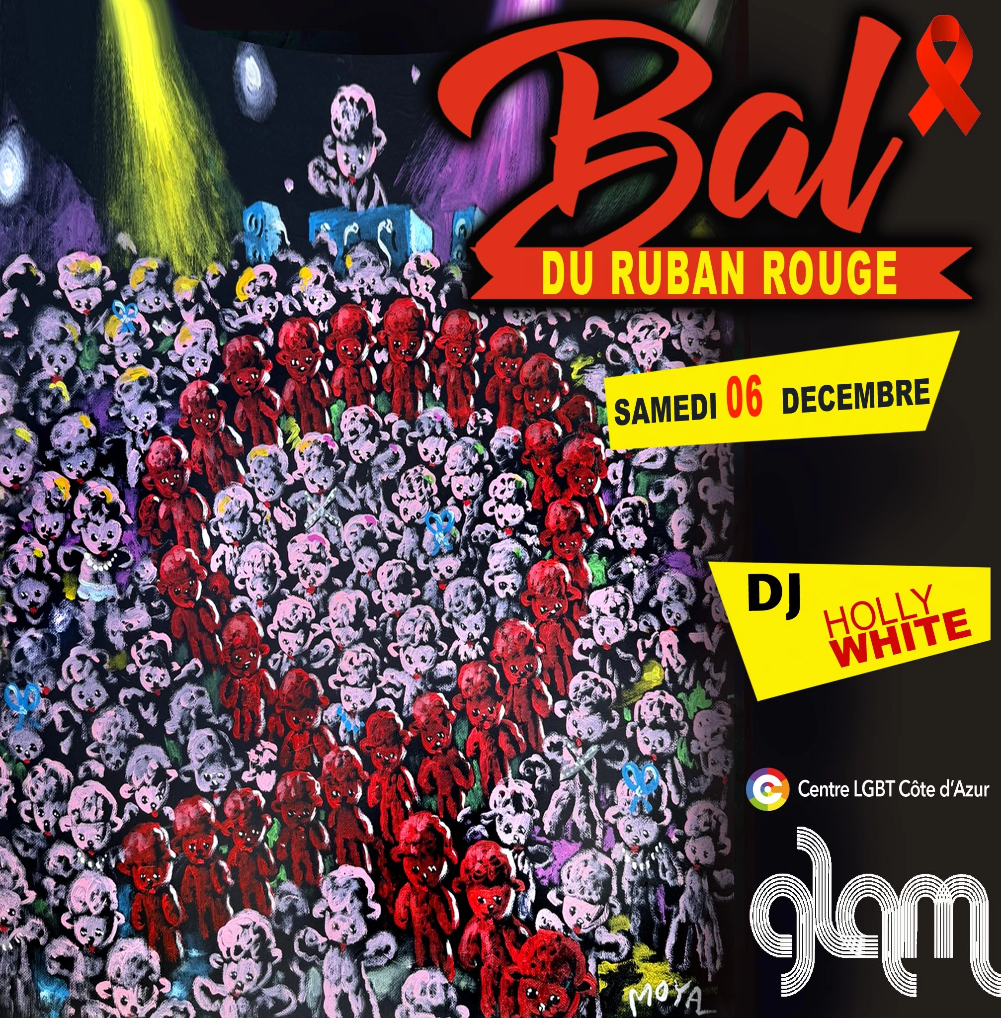 LE BAL DU RUBAN ROUGE @ GLAM