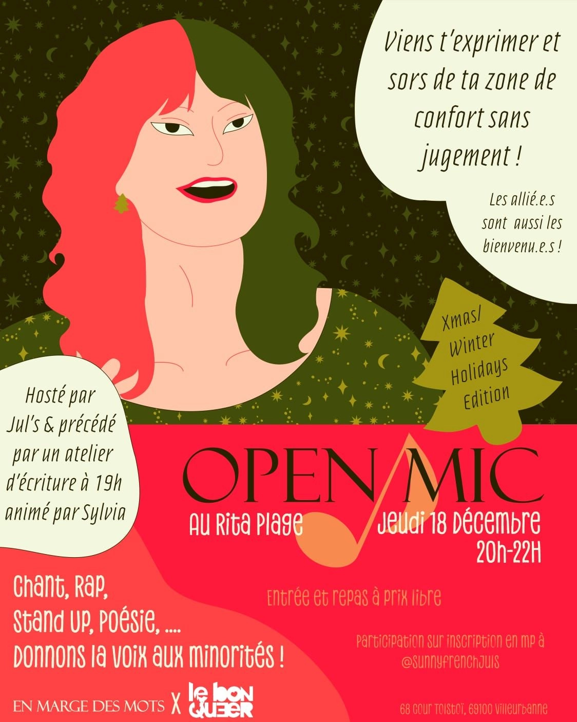 OPEN MIC // SC&Egrave;NE OUVERTE