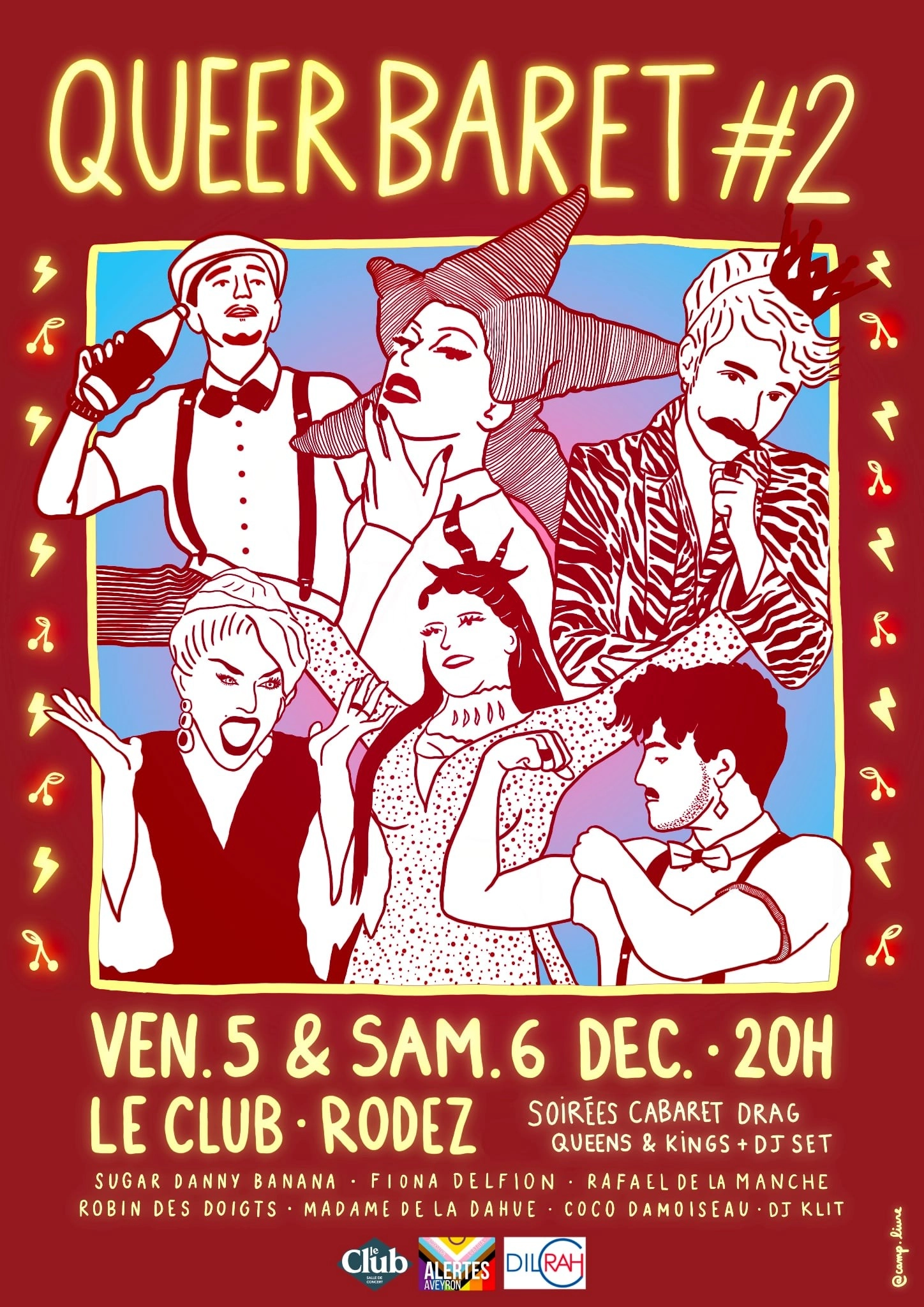 QUEERBARET #2 : Cabaret Drag Queens & Kings